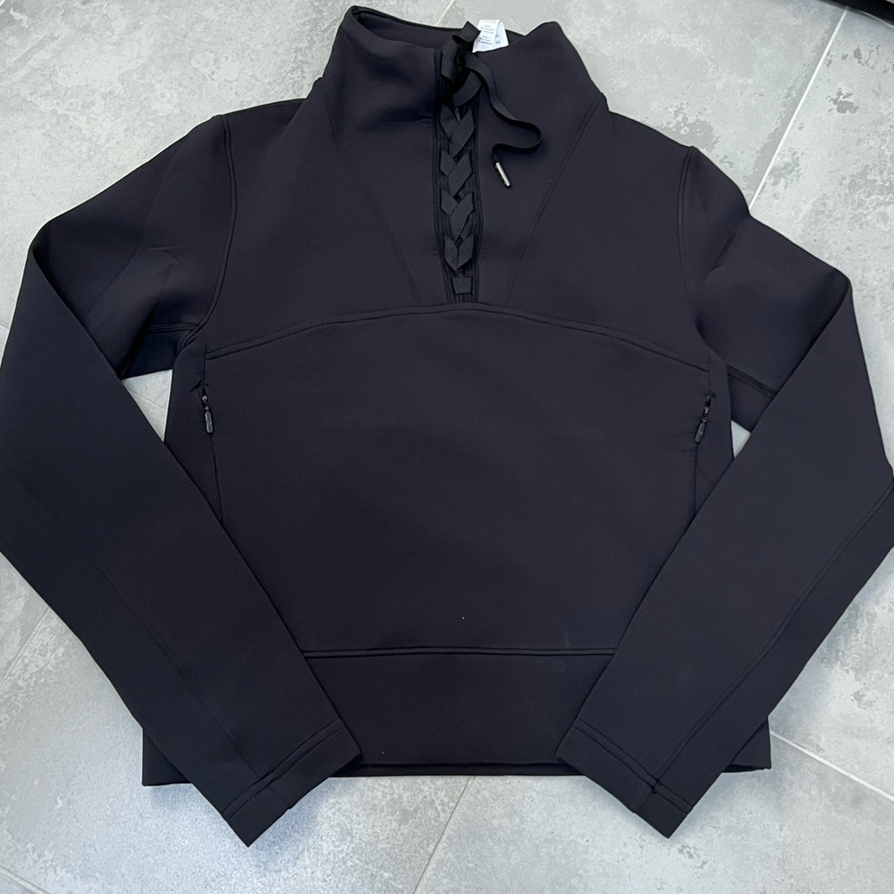 NWOT LULULEMON lace up front pullover